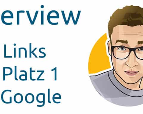 Mit Links auf Platz 1 bei Google – Interview mit Alex Schindler