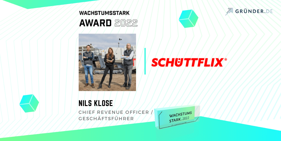 WSA Award Gewinner Schüttflix