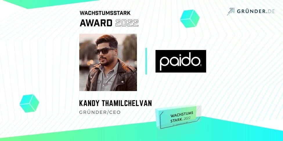 WSA Artikel The Paido Soda GmbH wachsstumsstark Award