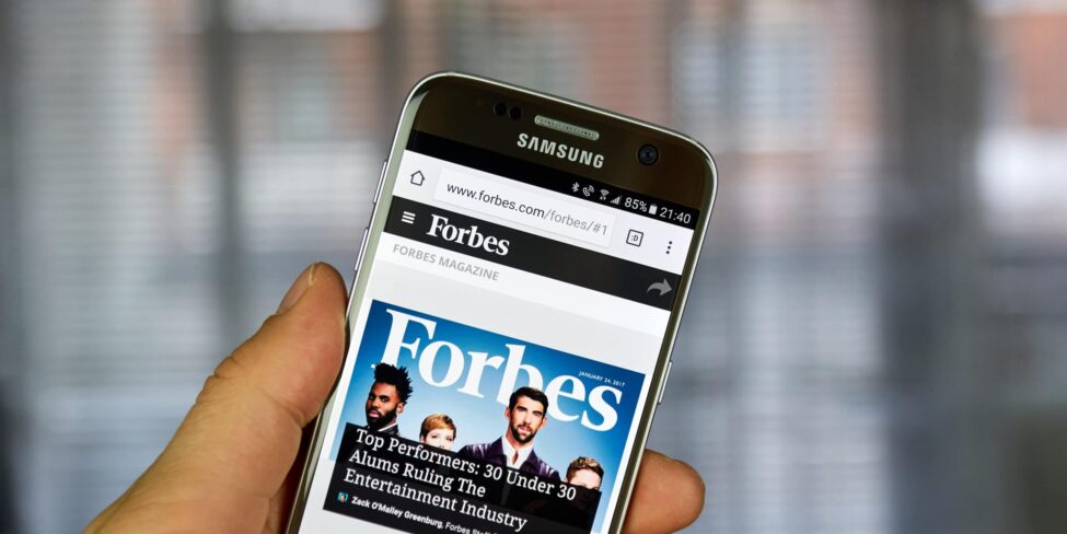 Viele Deutsche stehen auf der Forbes "30 under 30"-Liste.