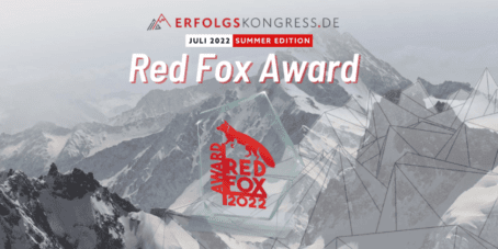 Red Fox Award 2022 Summer Edition