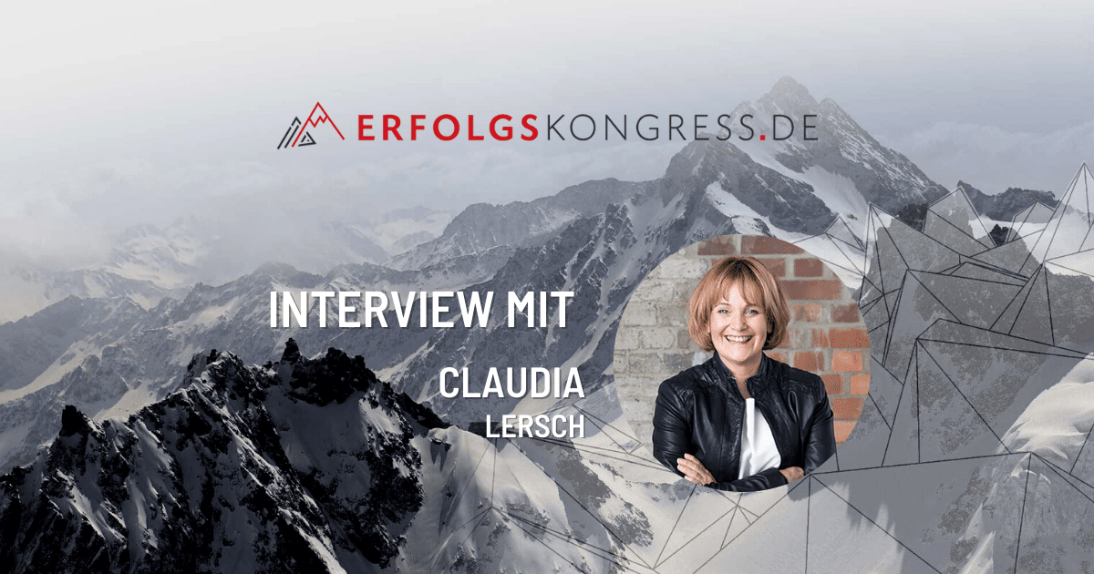 Erfolgskongress Interview Claudia Lersch