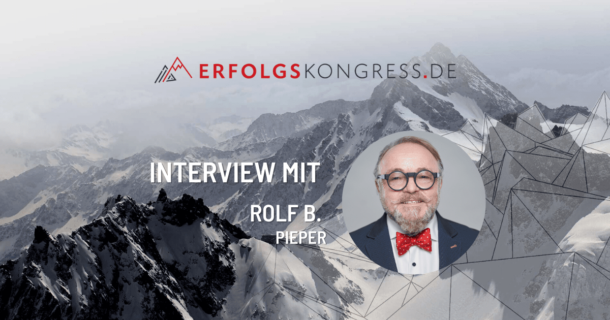 Erfolgskongress Interview Rolf B. Pieper