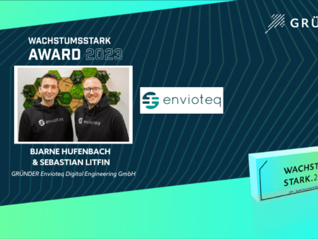 wachstumsstark Award Envioteq Digital Engineering GmbH